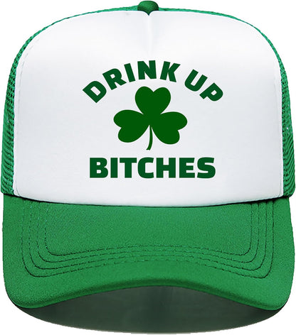 Shamrock-Green Baseball-Cap for Men-Women - Outdoor Sun Hat Breathable Sports Golf Peaked Hat