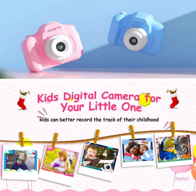 "Capture the Fun! 1080P HD Kids Digital Camera – Mini, Cute & Perfect for Little Photographers! 📸🎉"