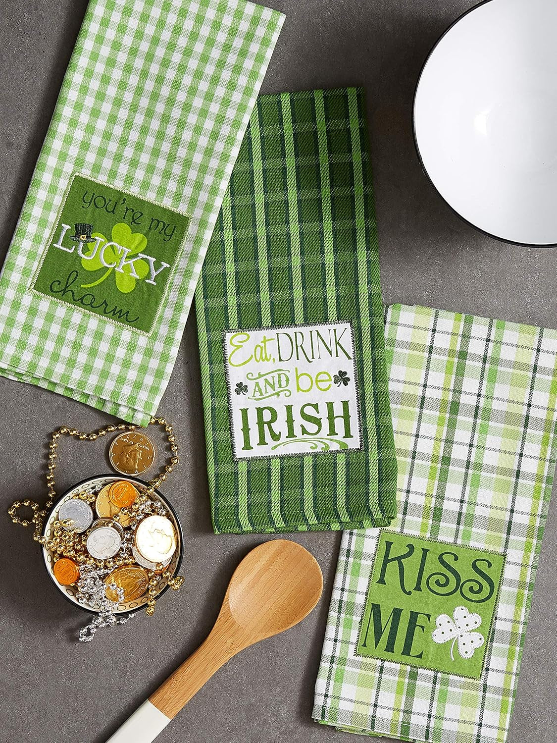 Celebrate St. Patrick'S Day Kitchen Collection, St. Patty'S Day, Dishtowel Set