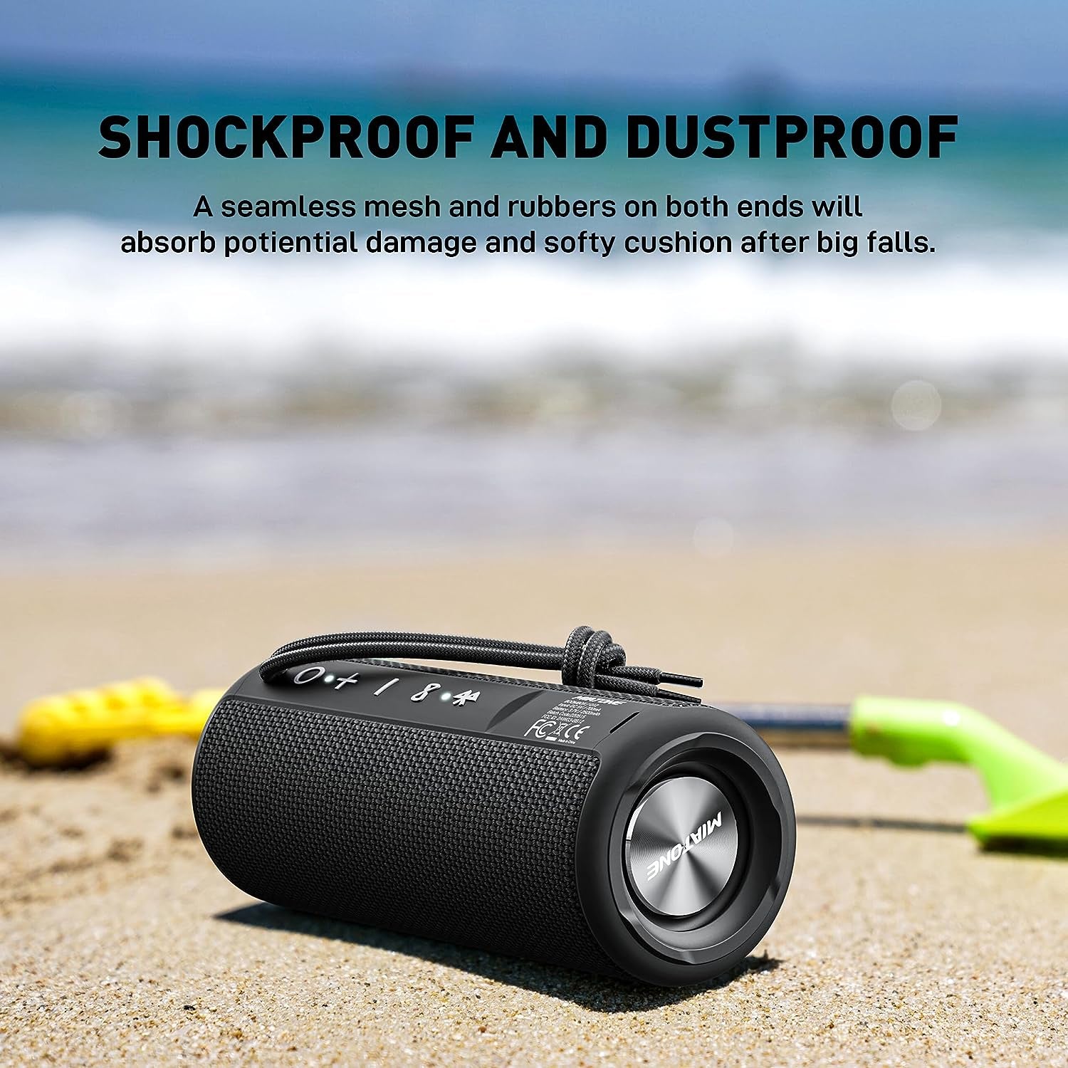  Boombox Outdoor Portable Bluetooth Speaker – Waterproof & Wireless!