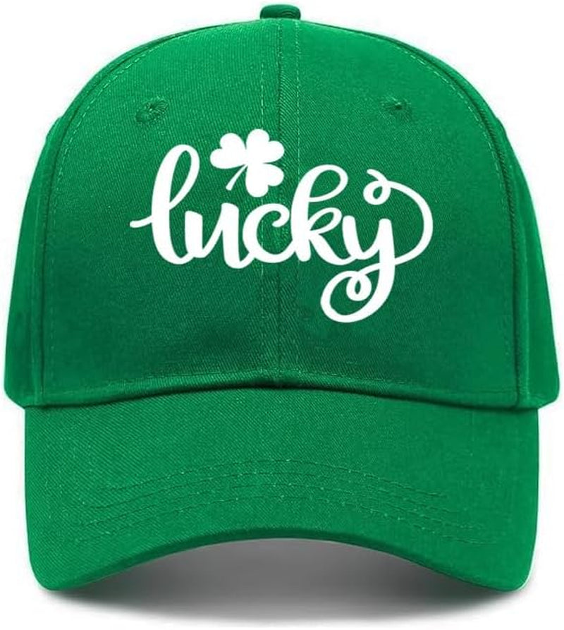 Shamrock-Green Baseball Cap for Men & Women – St. Patrick’s Day Sun Hat, Breathable Outdoor Sports Golf Cap