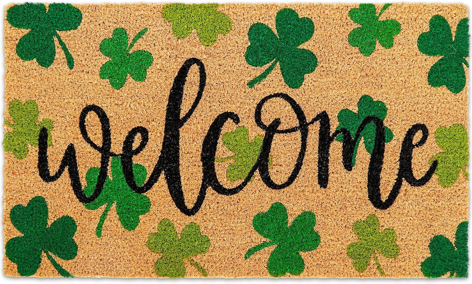 ​​​​​​​​​​​​​🍀 Shamrock Door Mat – Wipe Your Feet for Good Luck! 🍀