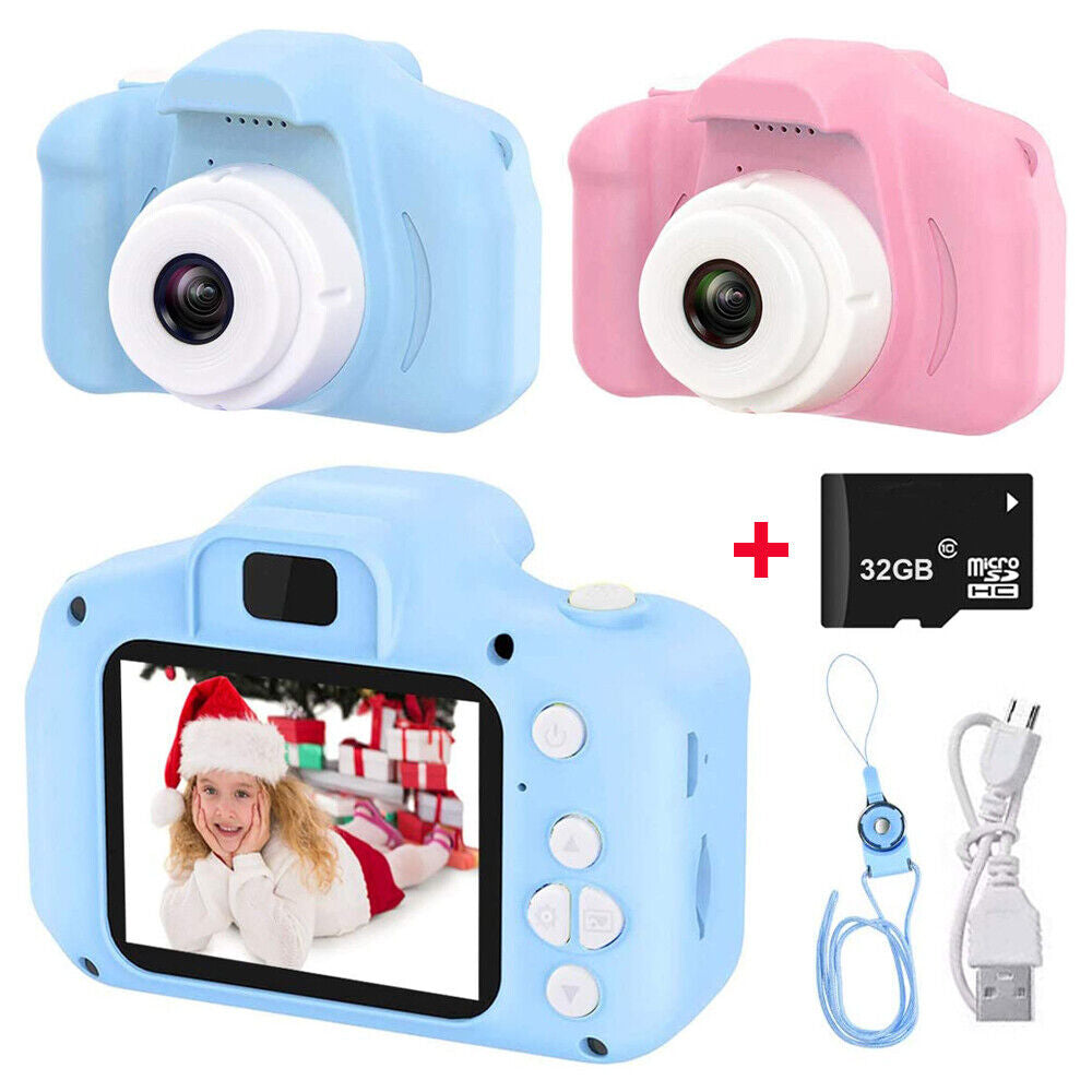 "Capture the Fun! 1080P HD Kids Digital Camera – Mini, Cute & Perfect for Little Photographers! 📸🎉"