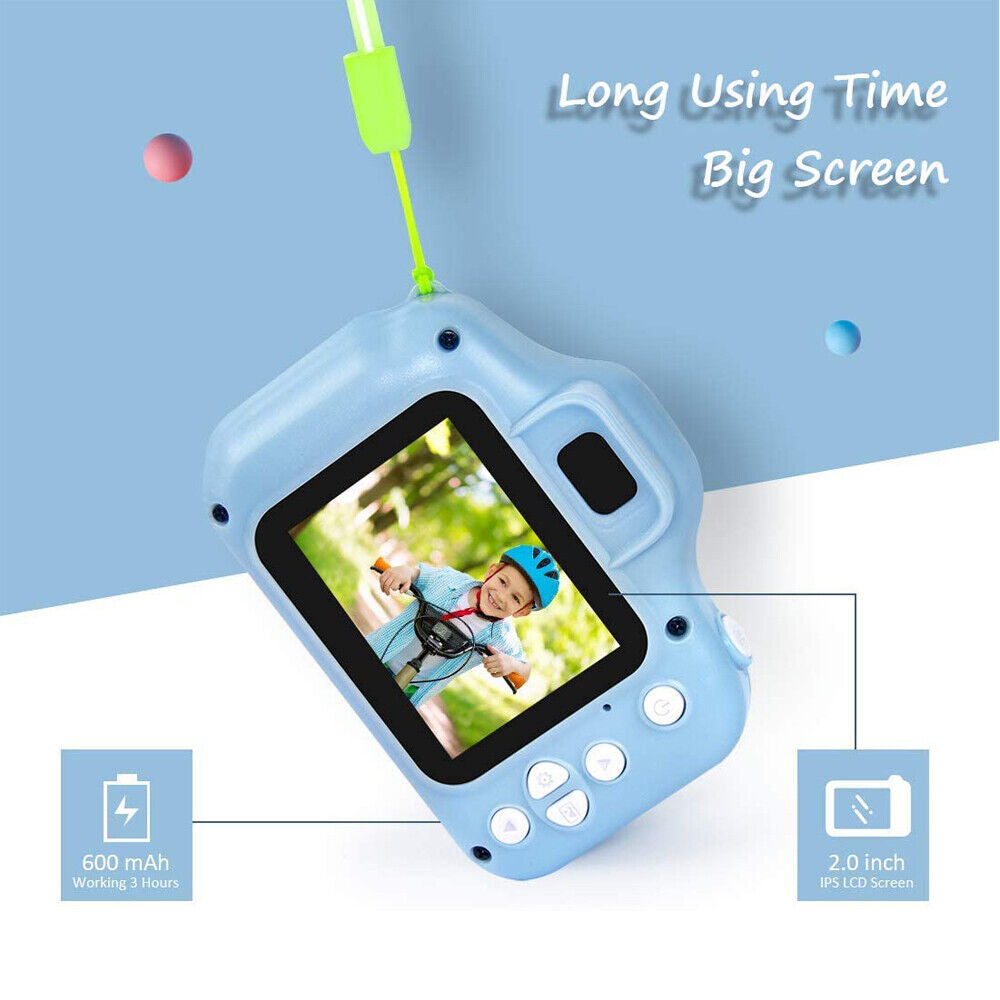 "Capture the Fun! 1080P HD Kids Digital Camera – Mini, Cute & Perfect for Little Photographers! 📸🎉"