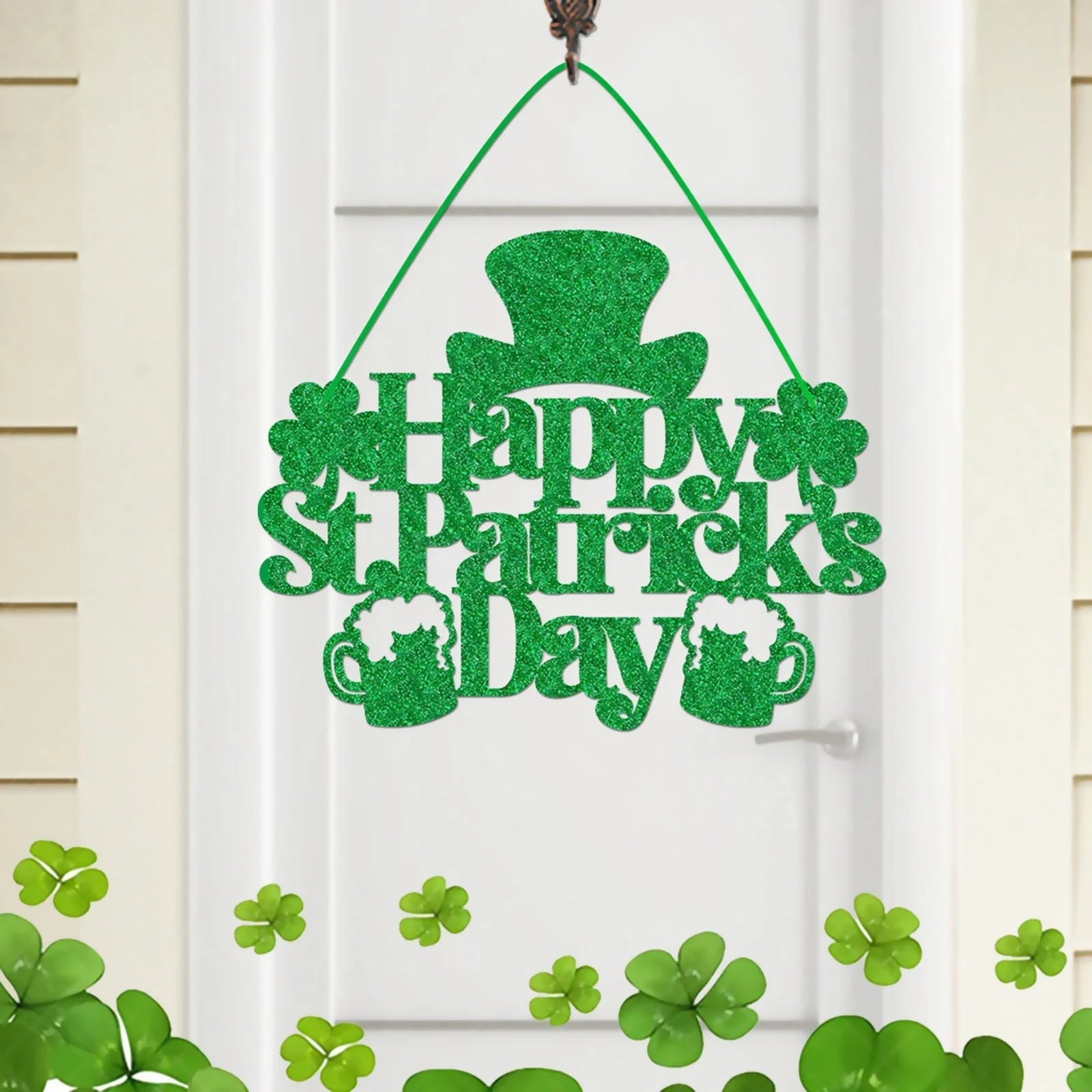 Festive St. Patrick’s Day Door Hangings – Lucky Irish Holiday Décor! 🍀🎉