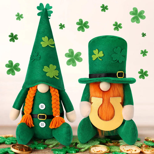 🎩✨ Celebrate St. Patrick’s Day in style – Get your lucky gnomes today! ✨🎉