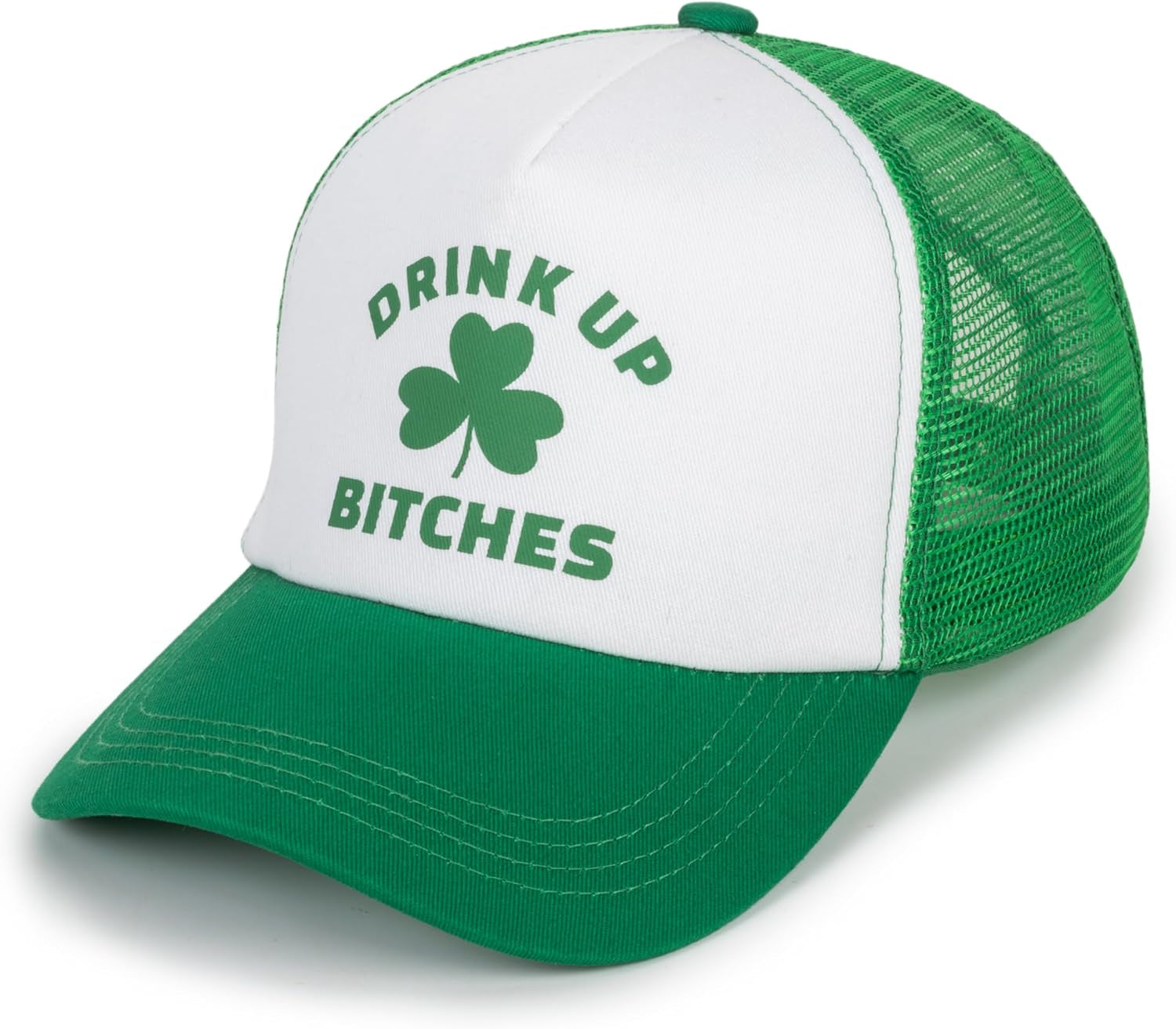 Shamrock-Green Baseball-Cap for Men-Women - Outdoor Sun Hat Breathable Sports Golf Peaked Hat