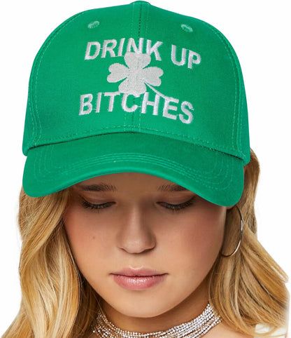 Shamrock-Green Baseball Cap for Men & Women – St. Patrick’s Day Sun Hat, Breathable Outdoor Sports Golf Cap