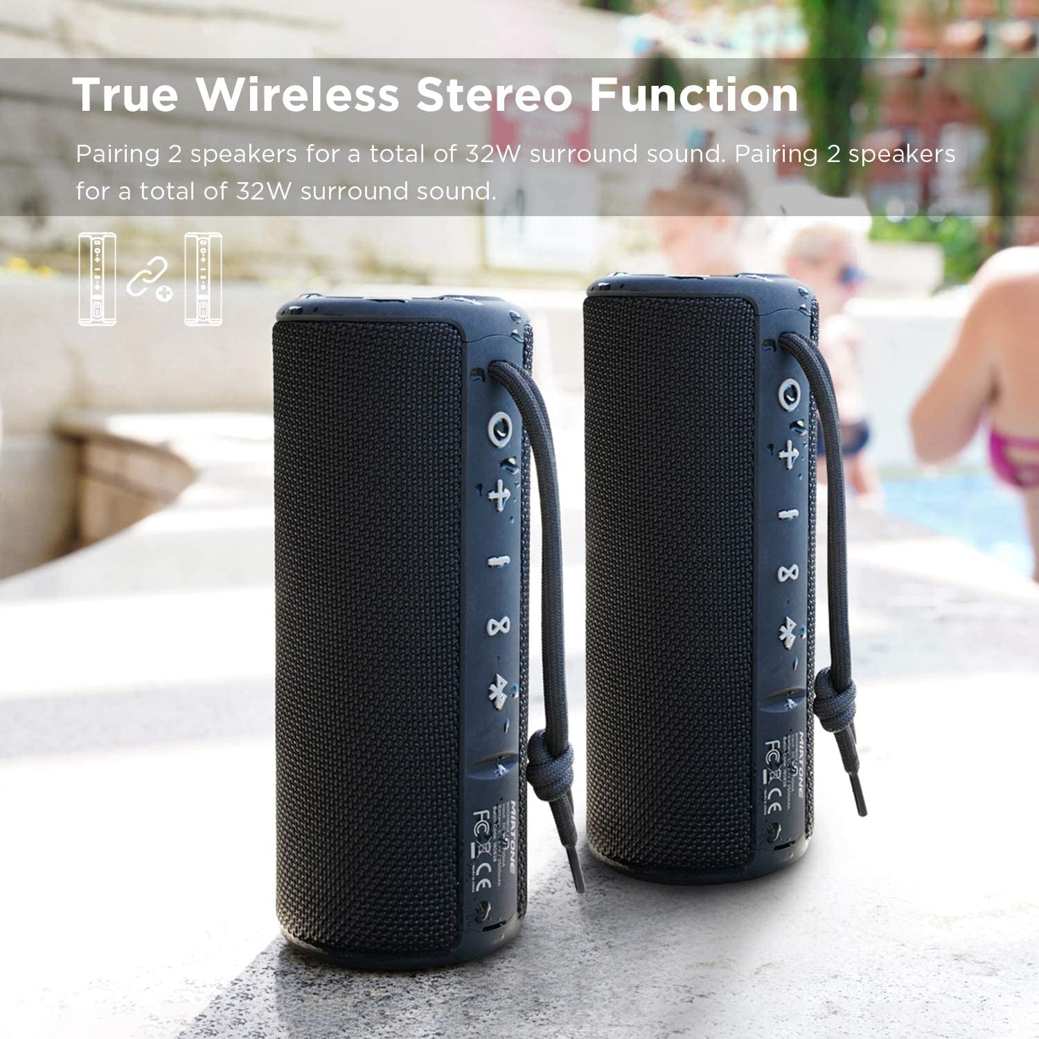  Boombox Outdoor Portable Bluetooth Speaker – Waterproof & Wireless!