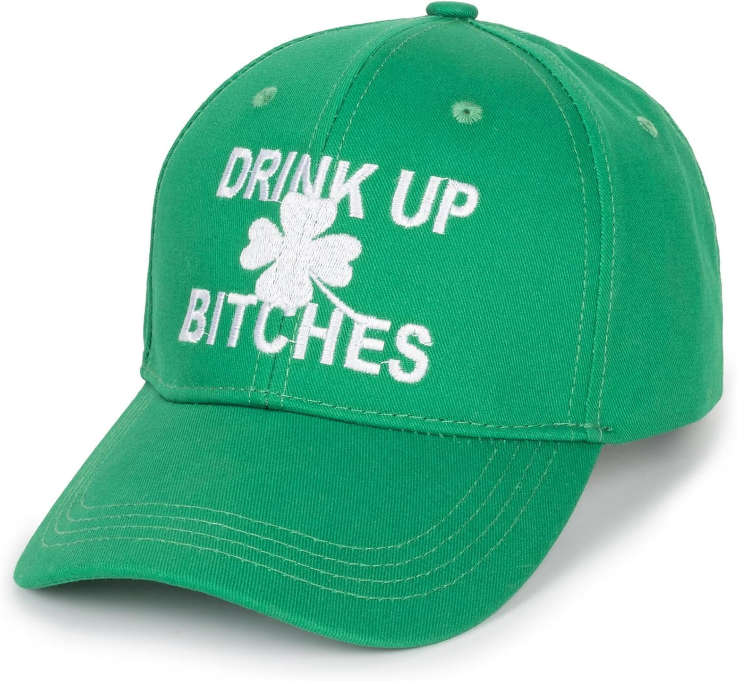 Shamrock-Green Baseball Cap for Men & Women – St. Patrick’s Day Sun Hat, Breathable Outdoor Sports Golf Cap