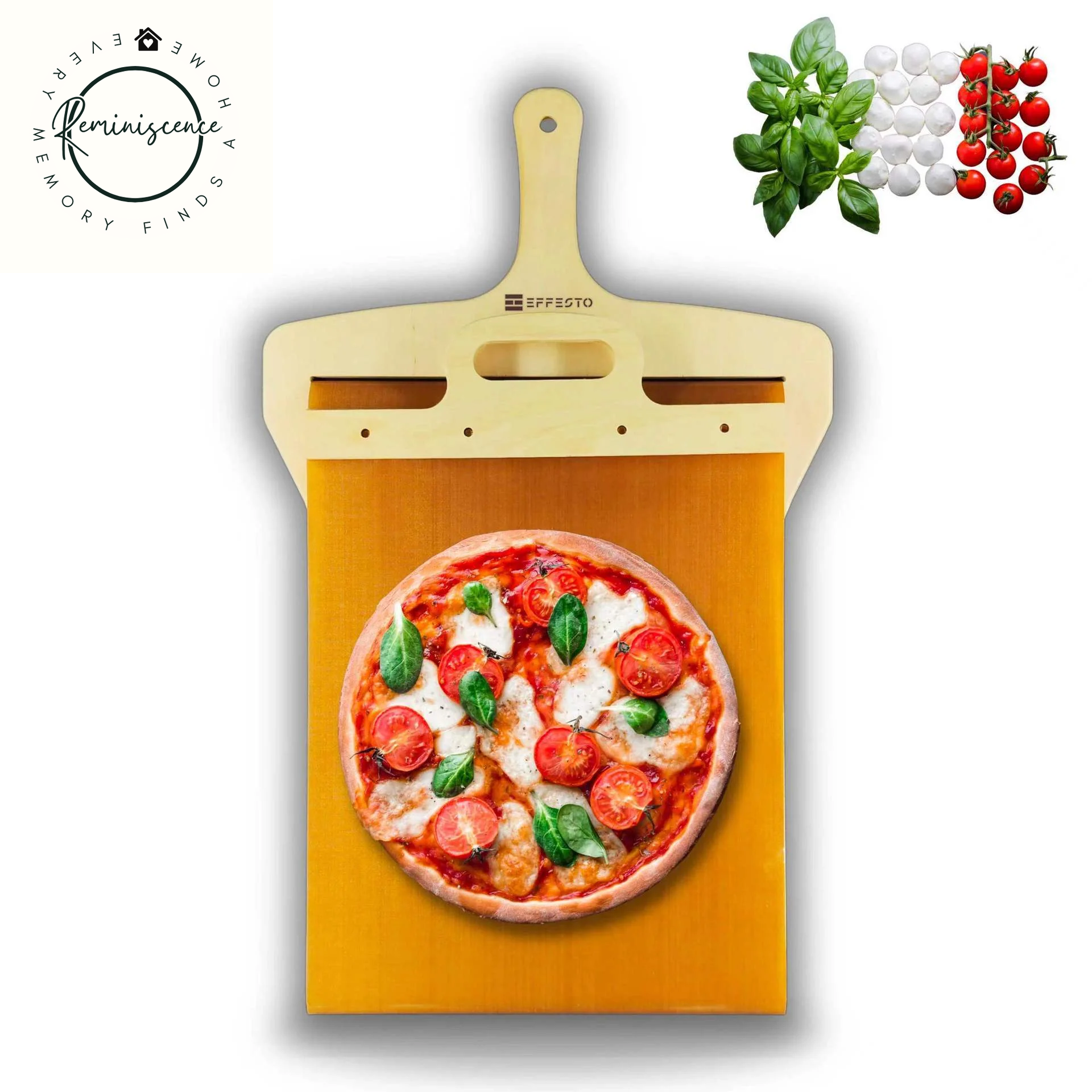 Non-Stick Sliding Pizza Shovel – Smooth Cutting & Transfer Board for Easy Baking